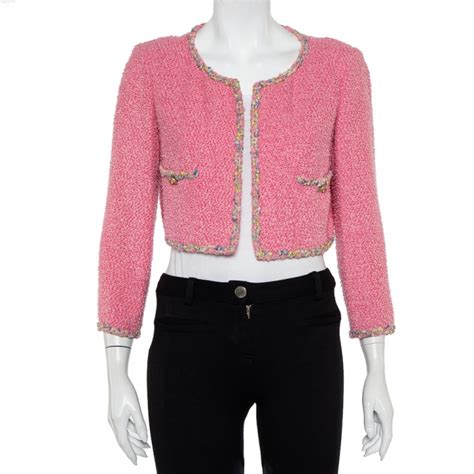 chanel pink tweed blazer|tweed jacket chanel style.